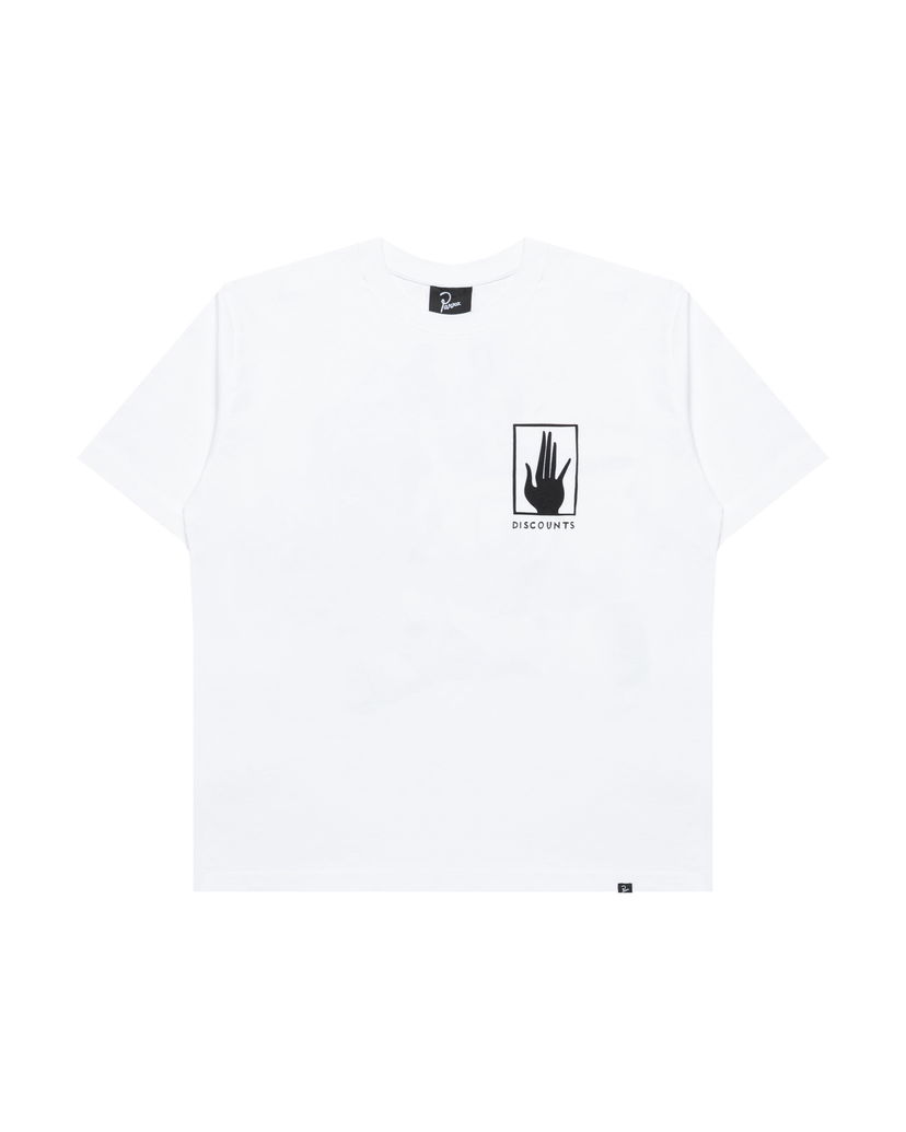 T-shirt By Parra Parra Yoga Discounts T-Shirt Vit | 53405