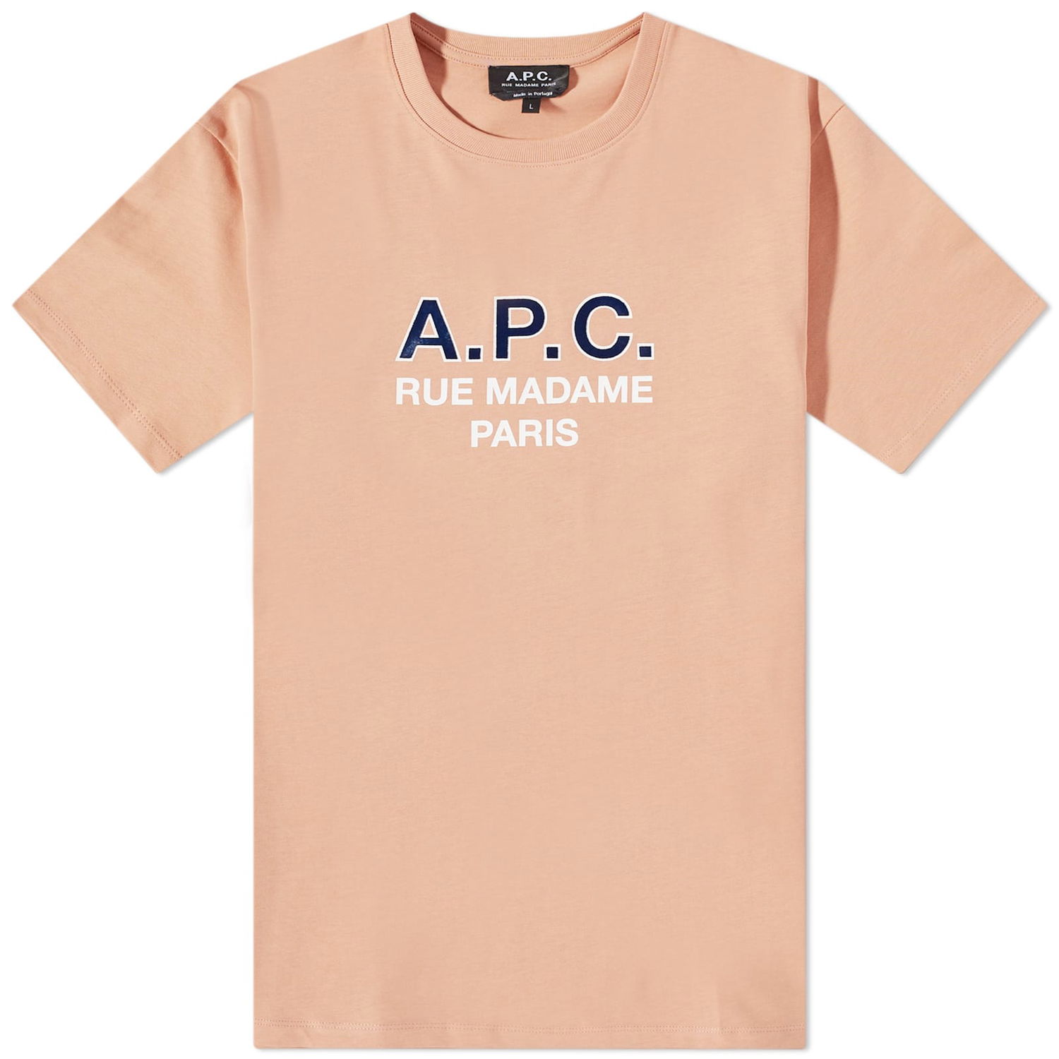 T-shirt A.P.C. Madame Logo Tee Rosa | COEZC-H26175-FAD, 0