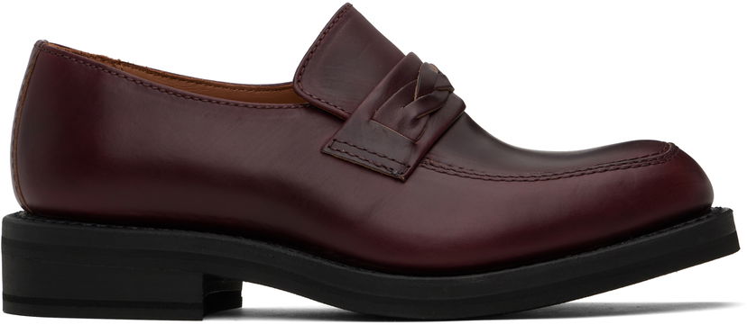 Sneakers och skor OUR LEGACY Our Legacy Nakano Loafers Bourgogne | A2257NBC