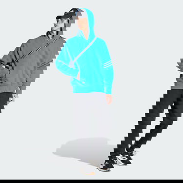 Sweatshirt adidas Originals Street Neuclassics Full-Zip Hoodie Blå | IS2827, 3