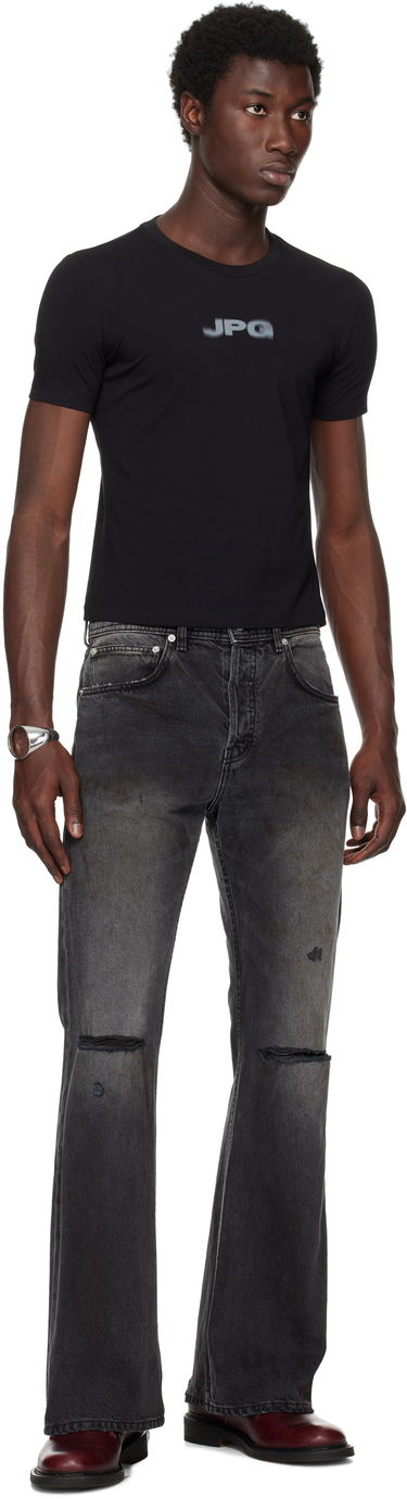 T-shirt Jean Paul Gaultier Jean Paul Gaultier 'The JPG' Baby Tee Svart | 25/03-W-TO300-J002-0004, 3
