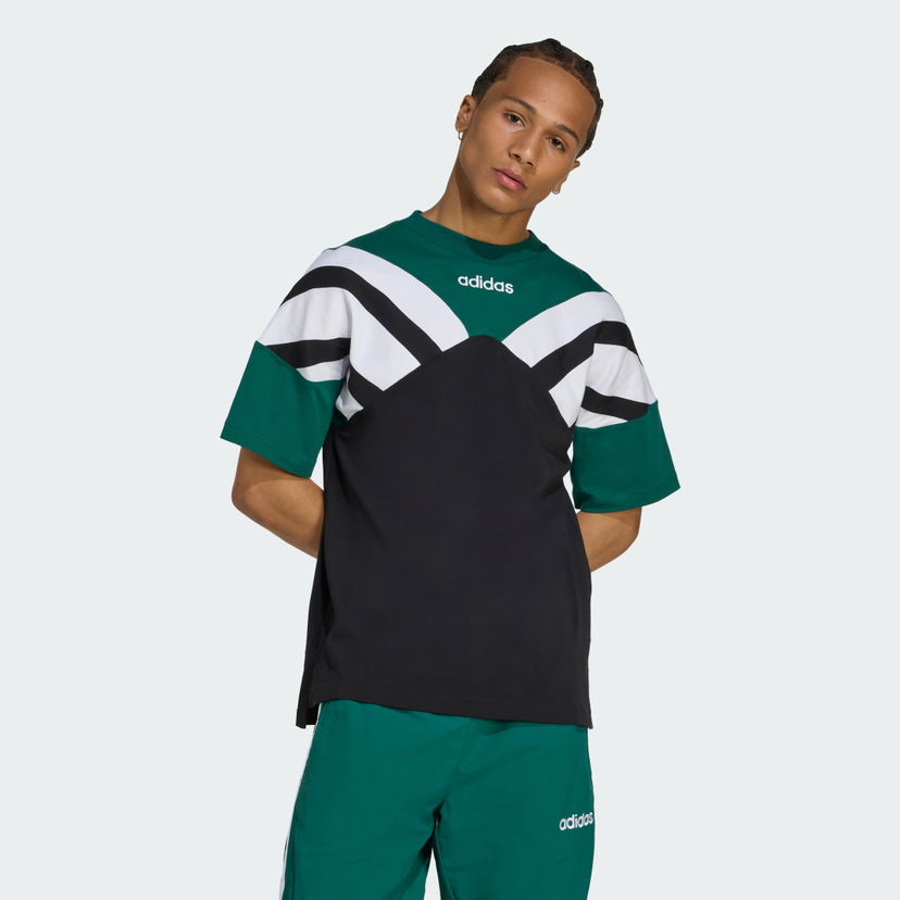 T-shirt adidas Performance Archive Cutline T-Shirt Svart | JX3075
