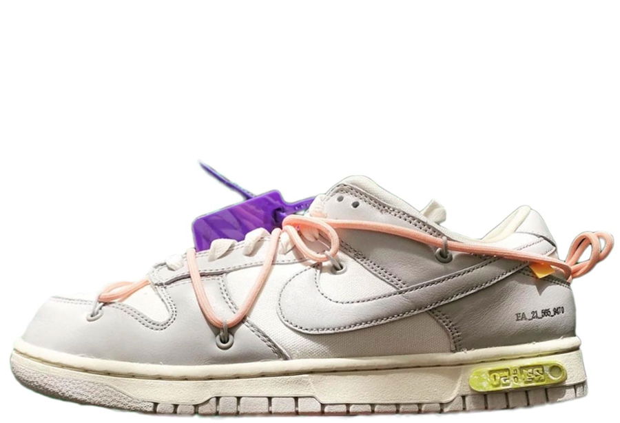Sneakers och skor Nike Off-White x Dunk Low "Lot 24 of 50" Grå | DM1602-119, 1