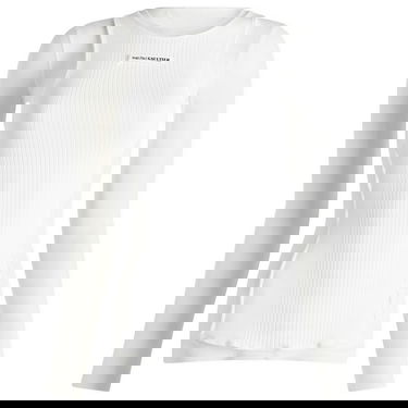 Linne Jean Paul Gaultier Gaultier Logo Layered Vest Vit | 2430FTO193BT0010101, 0