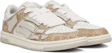 Sneakers och skor AMIRI MA Quad Skel Low Top Beige | AWFOSR1090, 3