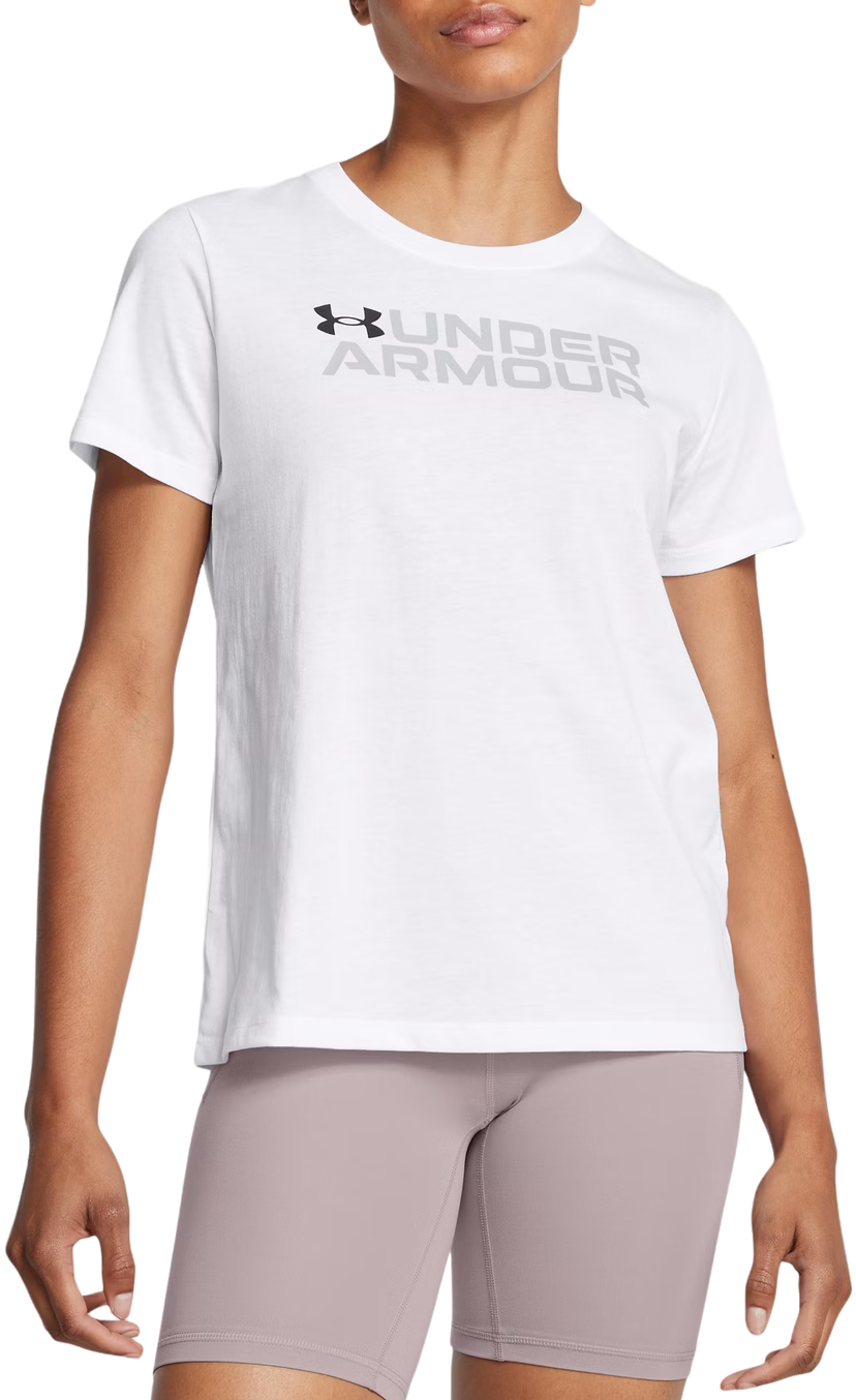 T-shirt Under Armour Sportstyle Vit | 1386847-100