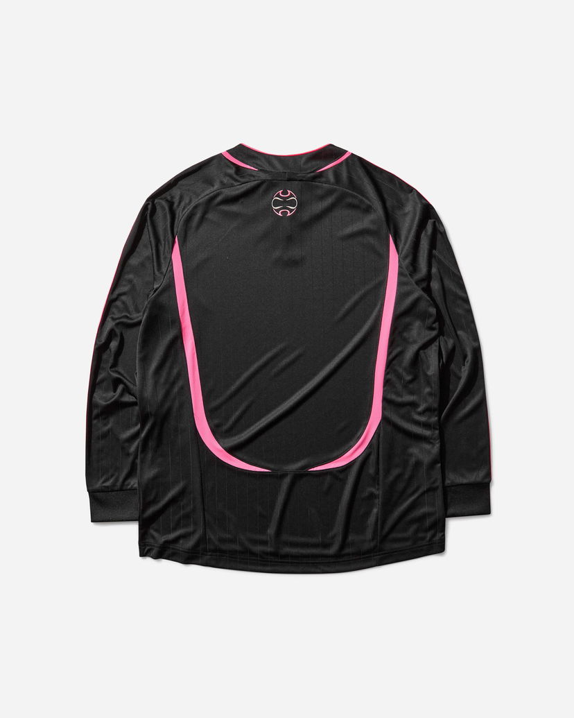 T-shirt adidas Originals Teamgeist Long Sleeve T-Shirt Svart | JW5907