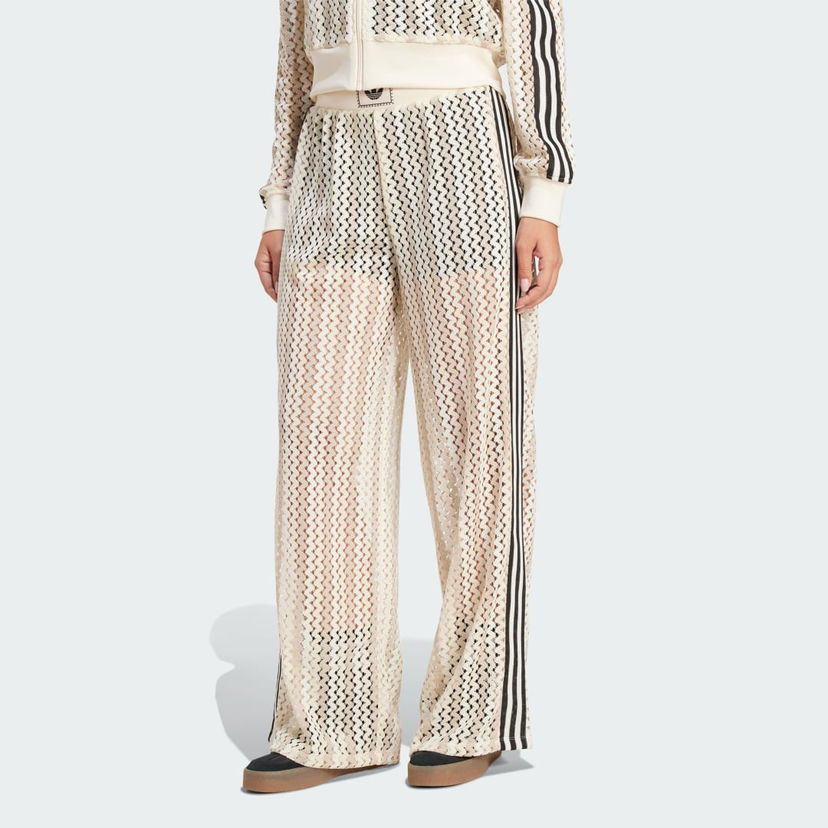 Byxor adidas Originals adidas Originals Summer Glow Firebird Track Pants Beige | KC0760