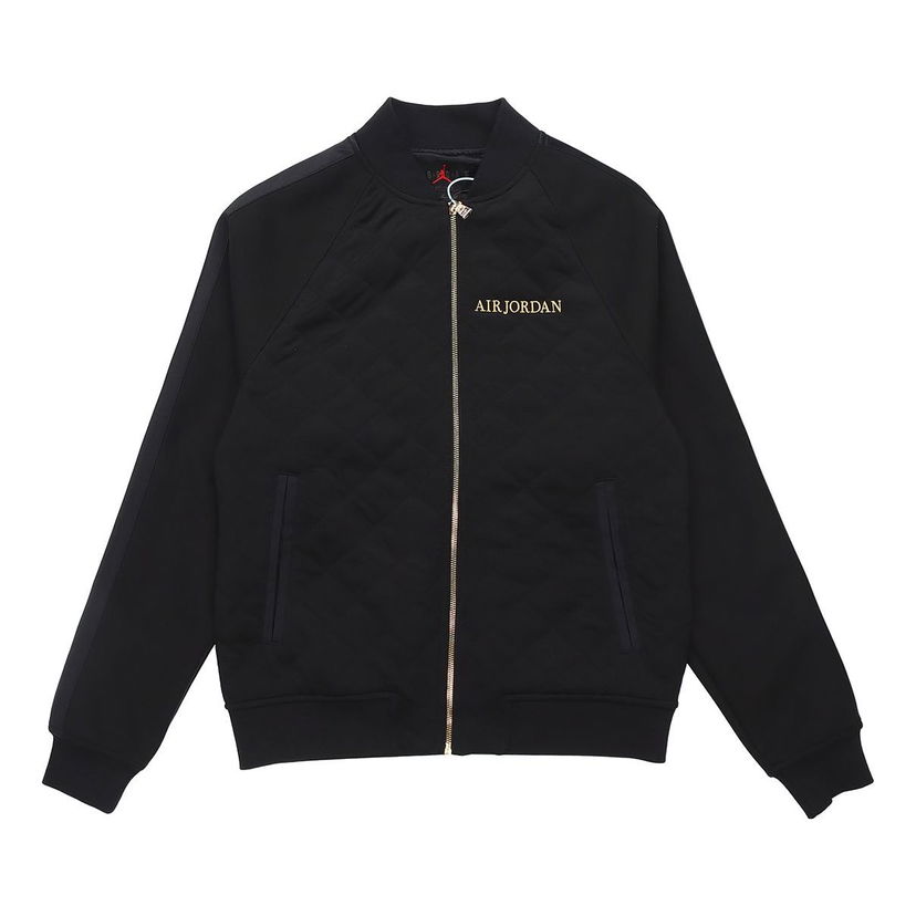 Bomberjacka Jordan Jordan Athleisure Stand Collar Jacket Svart | BQ5772-010