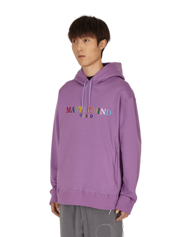Sweatshirt Mastermind WORLD Logo Hoodie Purpur | MW21S07-SW029-010 004, 2