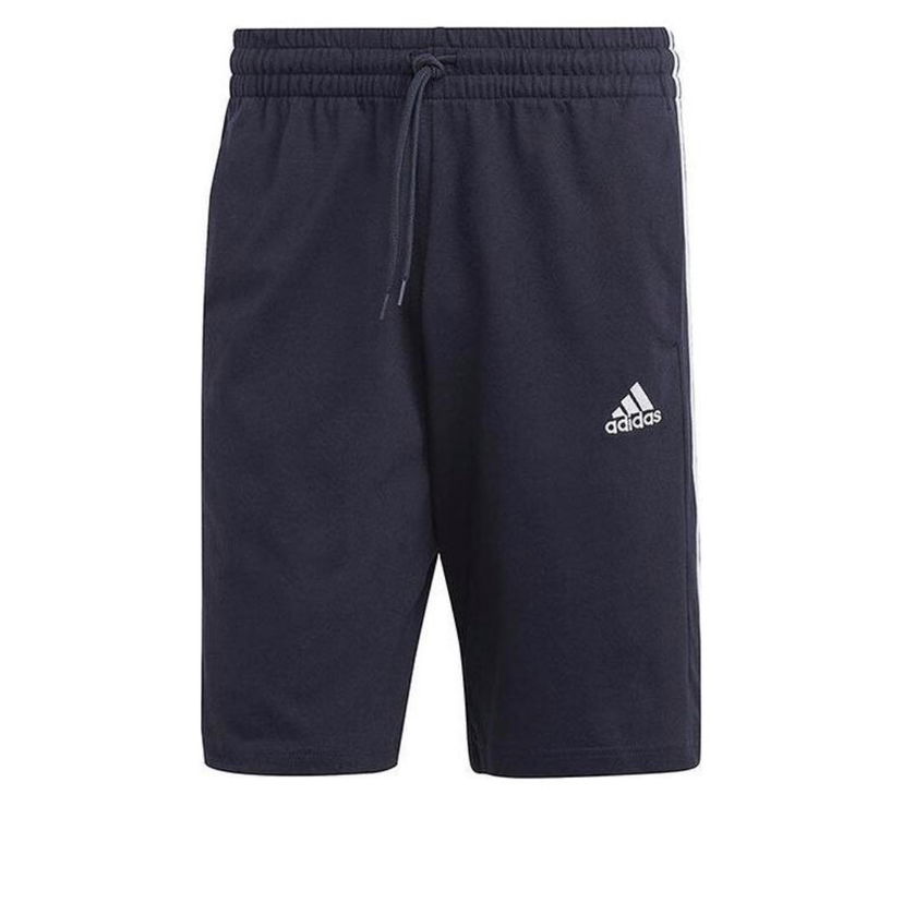 Shorts adidas Originals Essentials Single Jersey 3-Stripes Shorts Mörkblå | IC9383