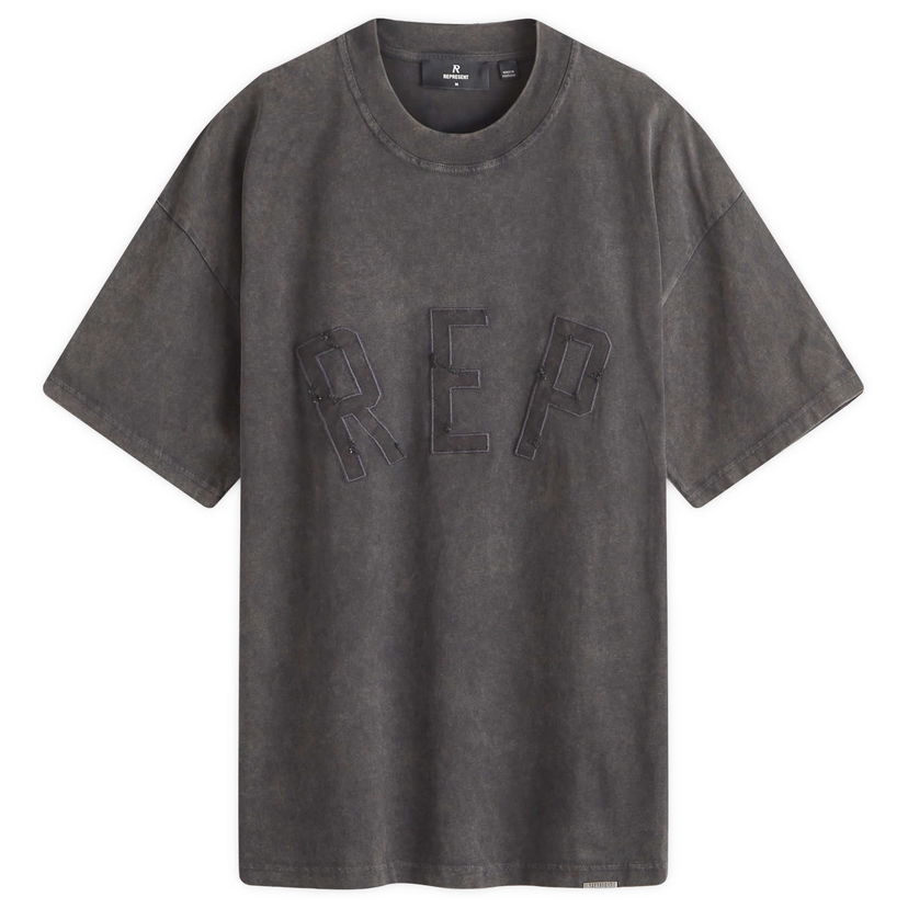 T-shirt Represent Clo Rep Applique T-Shirt Svart | MLM4252-003