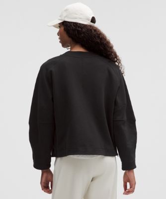 Sweater lululemon Loungeful Crew Neck Sweatshirt Svart | prod20005371, 8