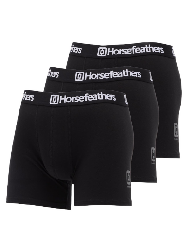 Boxare Horsefeathers Dynasty 3Pack Boxer Svart | AM067A