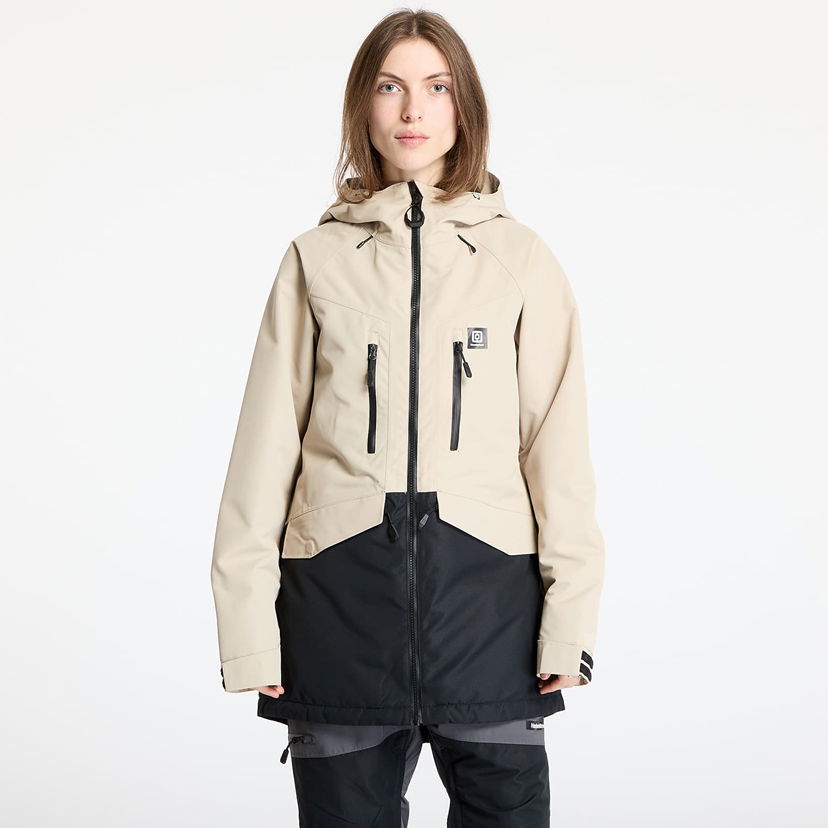 Parkas Horsefeathers Larra II Women's Snowboard Jacket Beige | OW210K