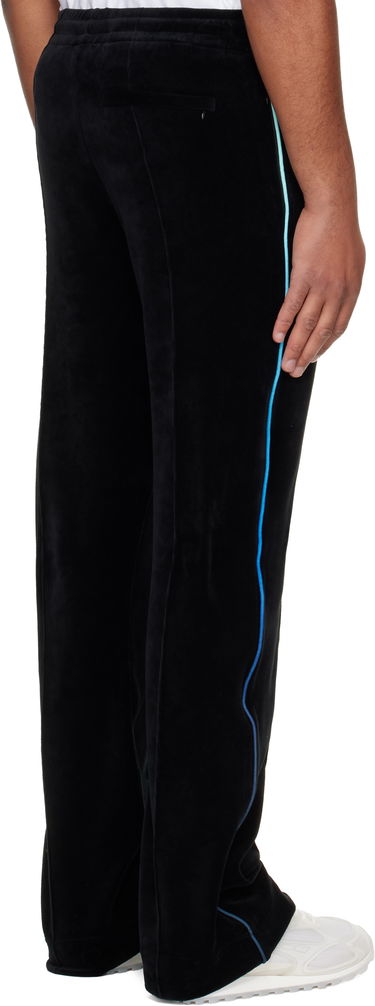 Träningsbyxor Casablanca Gradient Piping Velour Track Pants Svart | M-AW25-JTR-300-01, 2