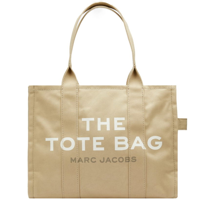 Tygpåse Marc Jacobs Marc Jacobs Large Tote Bag Beige | M0016156-260