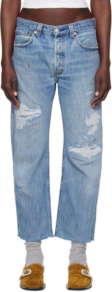 Jeans RE/DONE Re/Done Levi's Edition Boyfriend Jeans Blå | 1188BFJ, 0