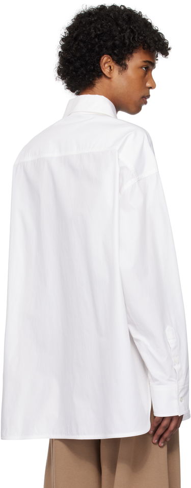 Skjorta Maison Margiela MM6 Maison Margiela Newspaper Print Shirt Vit | SH0DT0027 M35152, 2