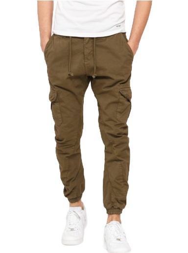 Cargo byxor Urban Classics Cargo Jogging Pants Grön | tb1268