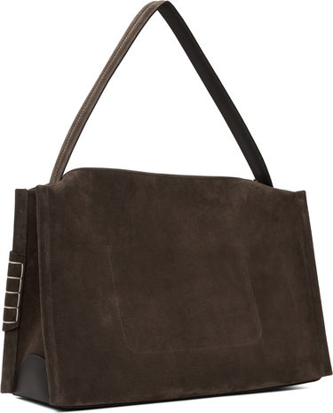 Axelväska JW Anderson JW Anderson Large Loafer Suede Shoulder Bag Brun | HB0717-LA0364, 2