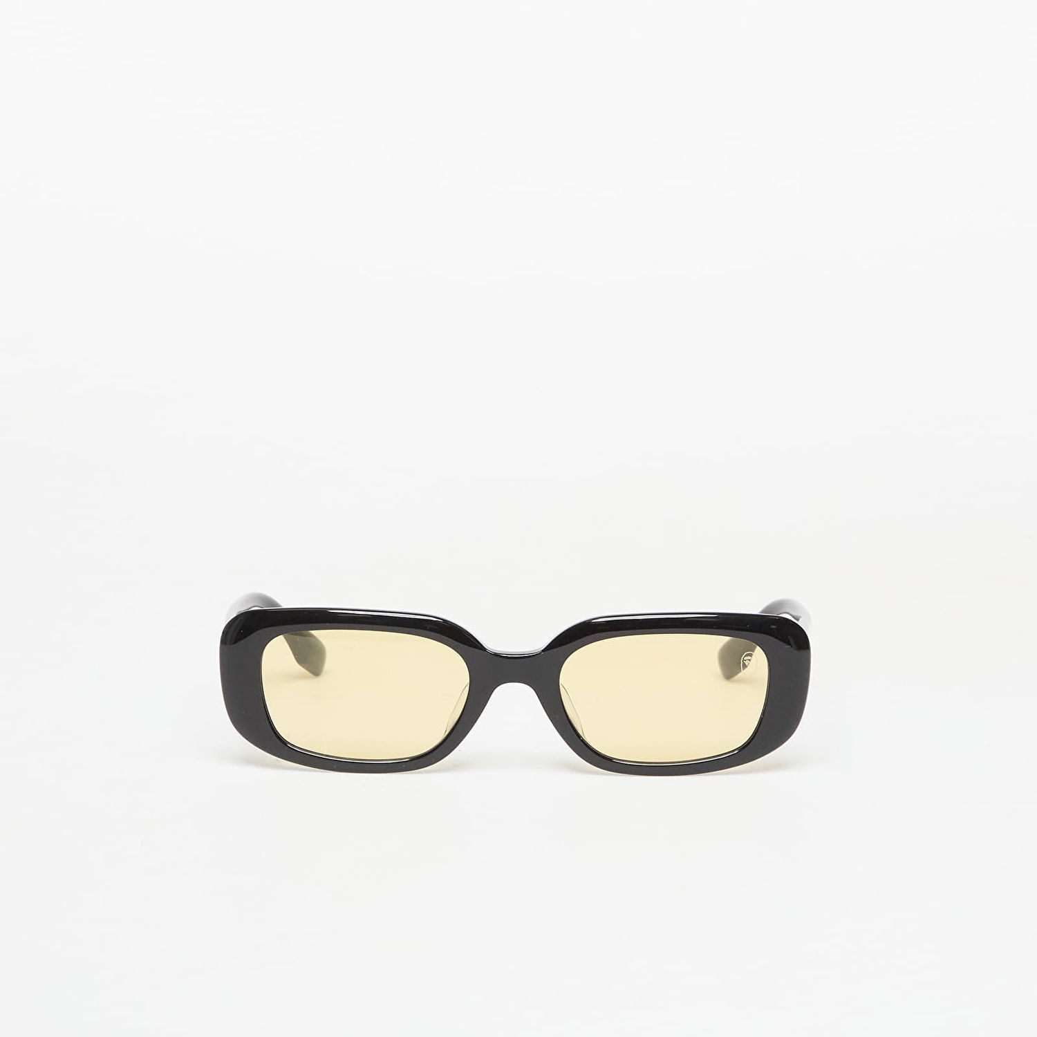 Solglasögon BAPE Rectangular Frame Sunglasses Svart | 001GLL201322MBLK, 0