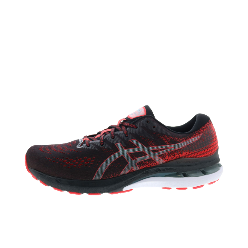 Löpning Asics Gel-Kayano 28 Black Electric Red White Svart | 1011B188-002