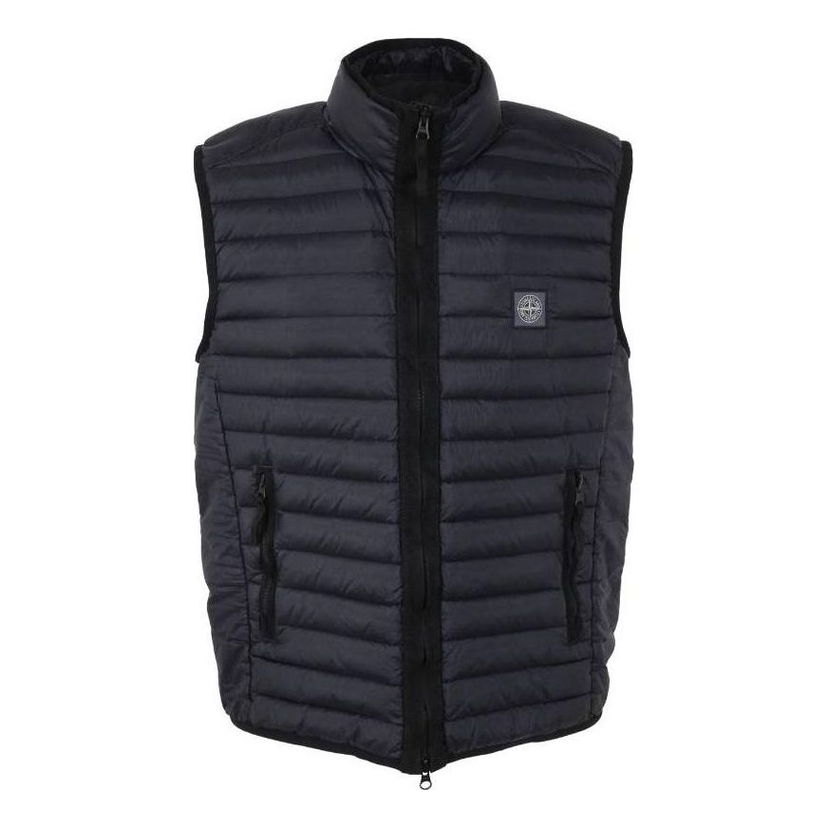 Väst Stone Island Recycled Light Down Vest Svart | 7915G0224-V0020