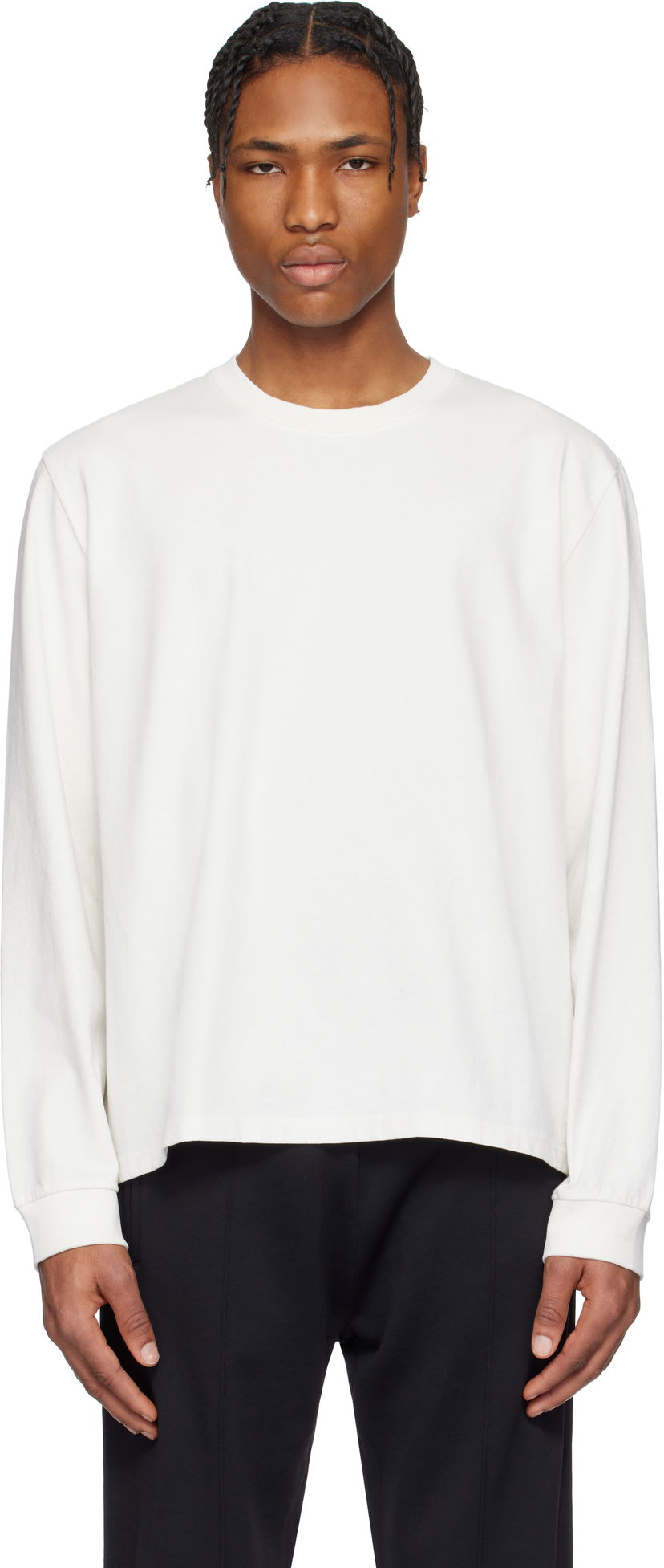 Sweater OUR LEGACY Our Legacy Tour Longsleeve T-Shirt Vit | M2256TR