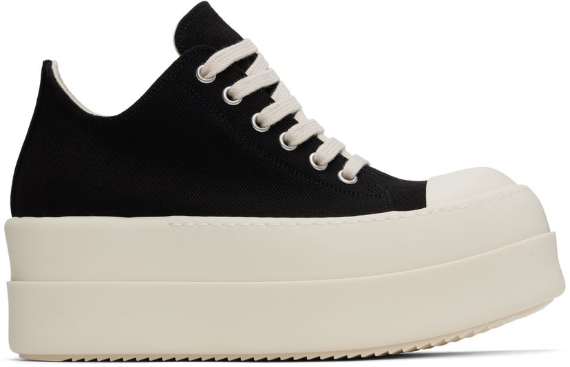 Sneakers och skor Rick Owens Rick Owens DRKSHDW Hollywood Double Bumper Low Svart | DS01E3832 DO