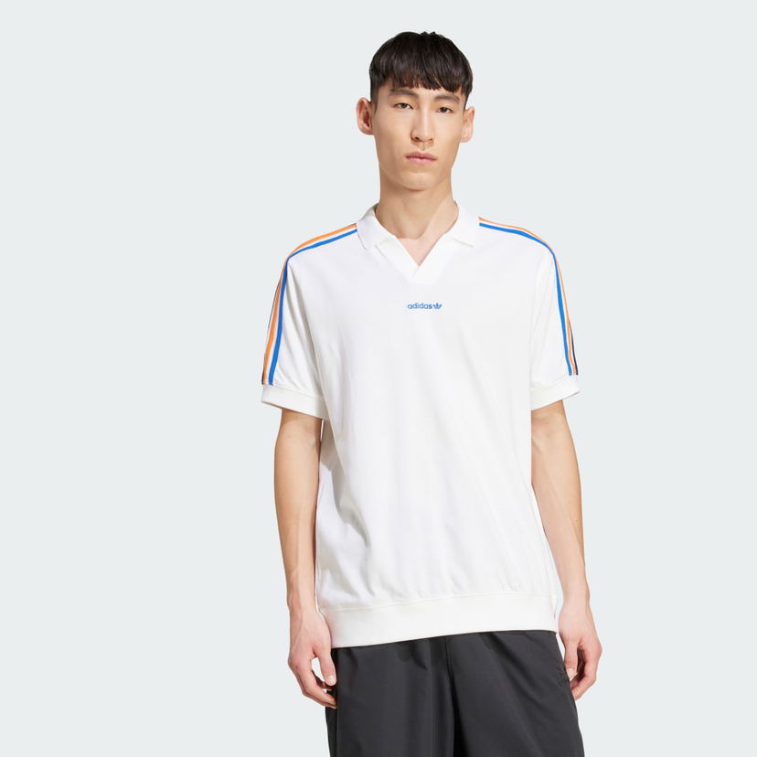 Polotröja adidas Performance Pride Polo Shirt Vit | JD0808
