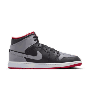 Sneakers och skor Jordan Air Jordan 1 Mid "Black/Cement Grey / Fire Red / Sail" Svart | DQ8426-006, 2