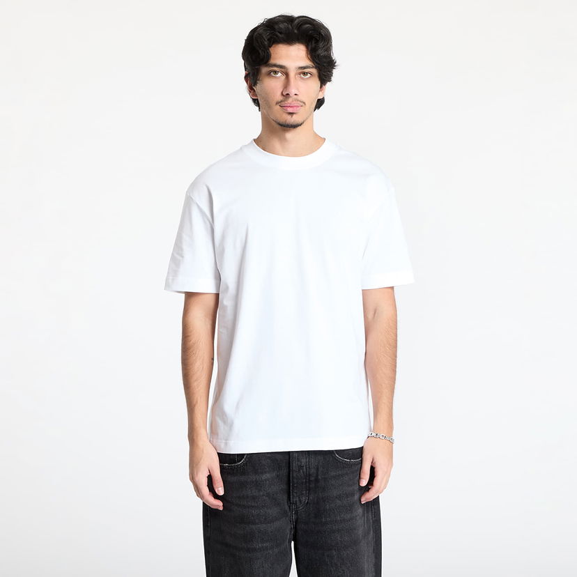T-shirt CALVIN KLEIN Calvin Klein Jeans Soft Layered Monogram T-Shirt Vit | J30J327089 YAF