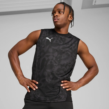 Linne Puma Puma TeamCUP Training Jersey Svart | 659168-03, 1