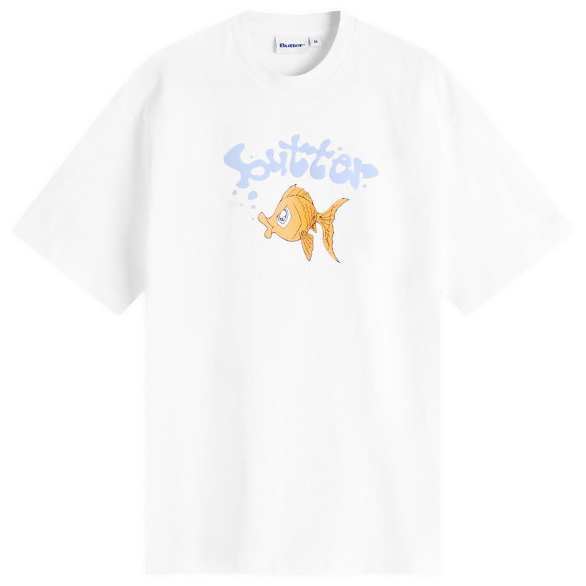 T-shirt Butter Goods Goldfish Graphic Tee Vit | BG252102-WHT