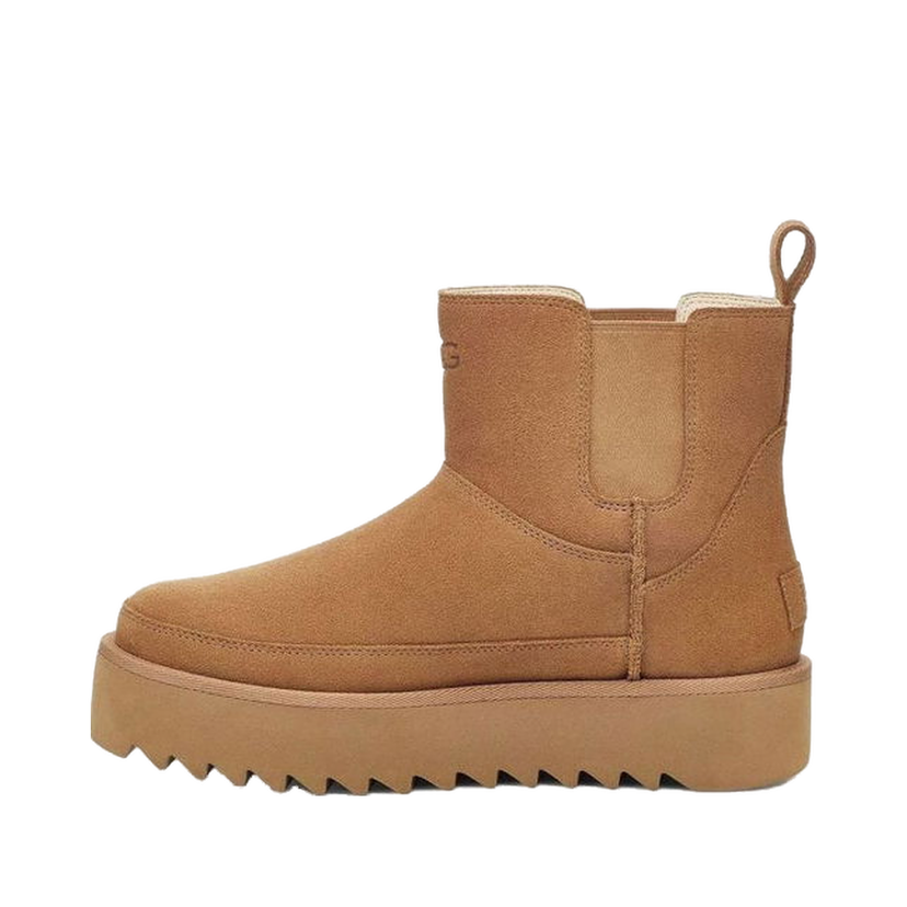 Sneakers och skor UGG Classic Chelsea Platform Mini Boot Chestnut W Brun | 1158051-CHE