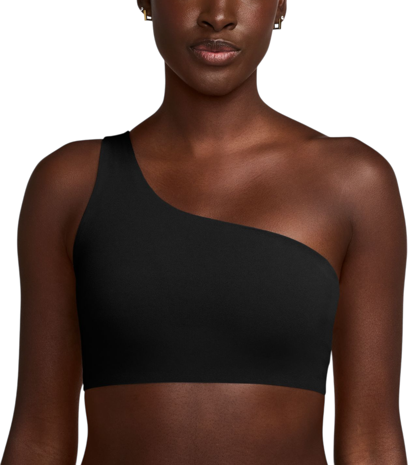Behå Nike Zenvy Asymmetrical Sports Bra Svart | hq9182-010