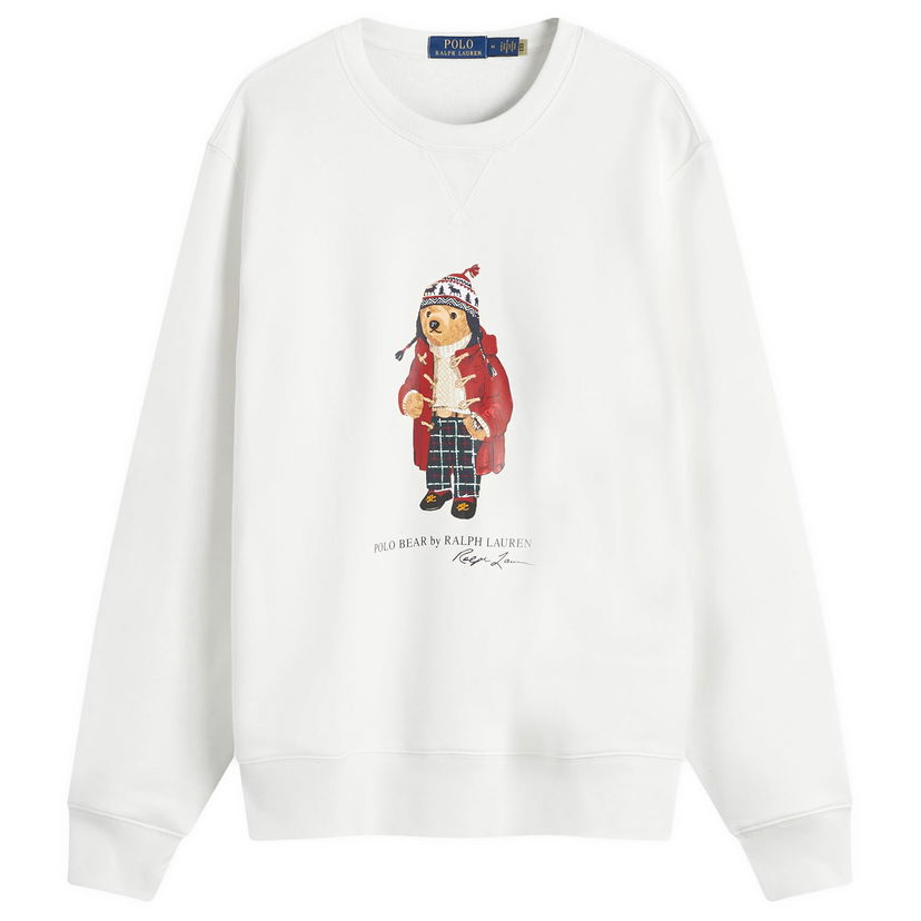 Sweatshirt Polo by Ralph Lauren Sweatshirt Crew Vit | 710953718002