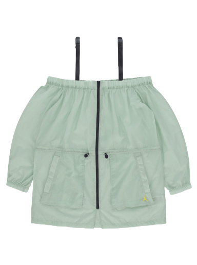 Jacka Jordan Utility Off Shoulder Jacket Grön | CU4065-321