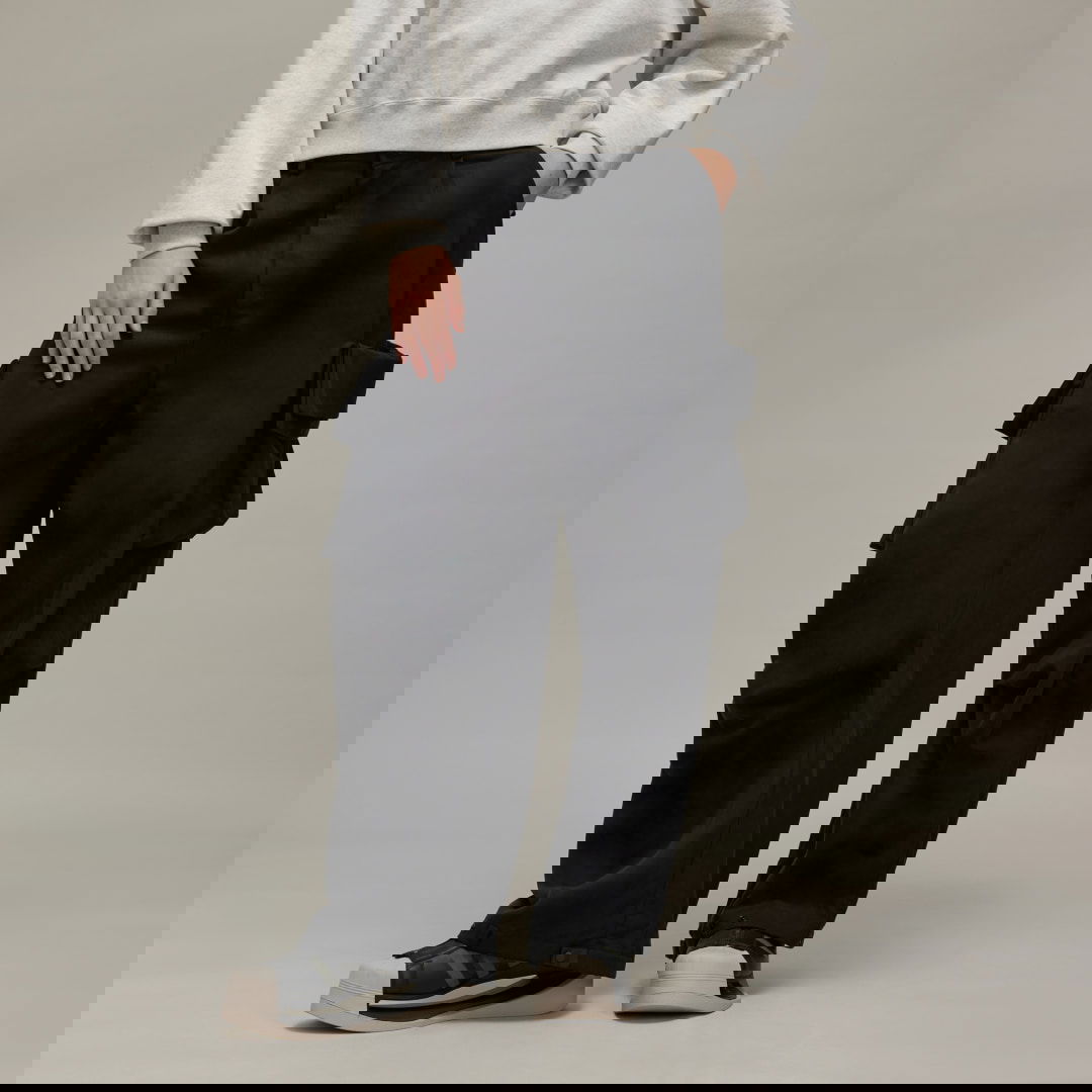 Cargo byxor Y-3 Washed Twill Cargo Pants Svart | JI5866, 0