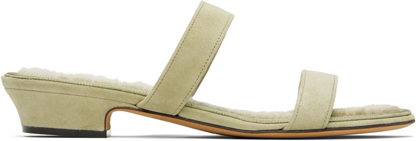 Klä The Row The Row Awar Strap Heeled Sandals Grön | F1594-L221