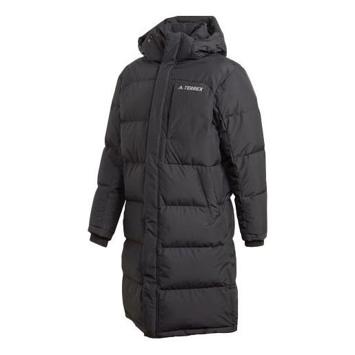 Pufferjacka adidas Performance adidas Terrex Long Down Parka Svart | GE9877