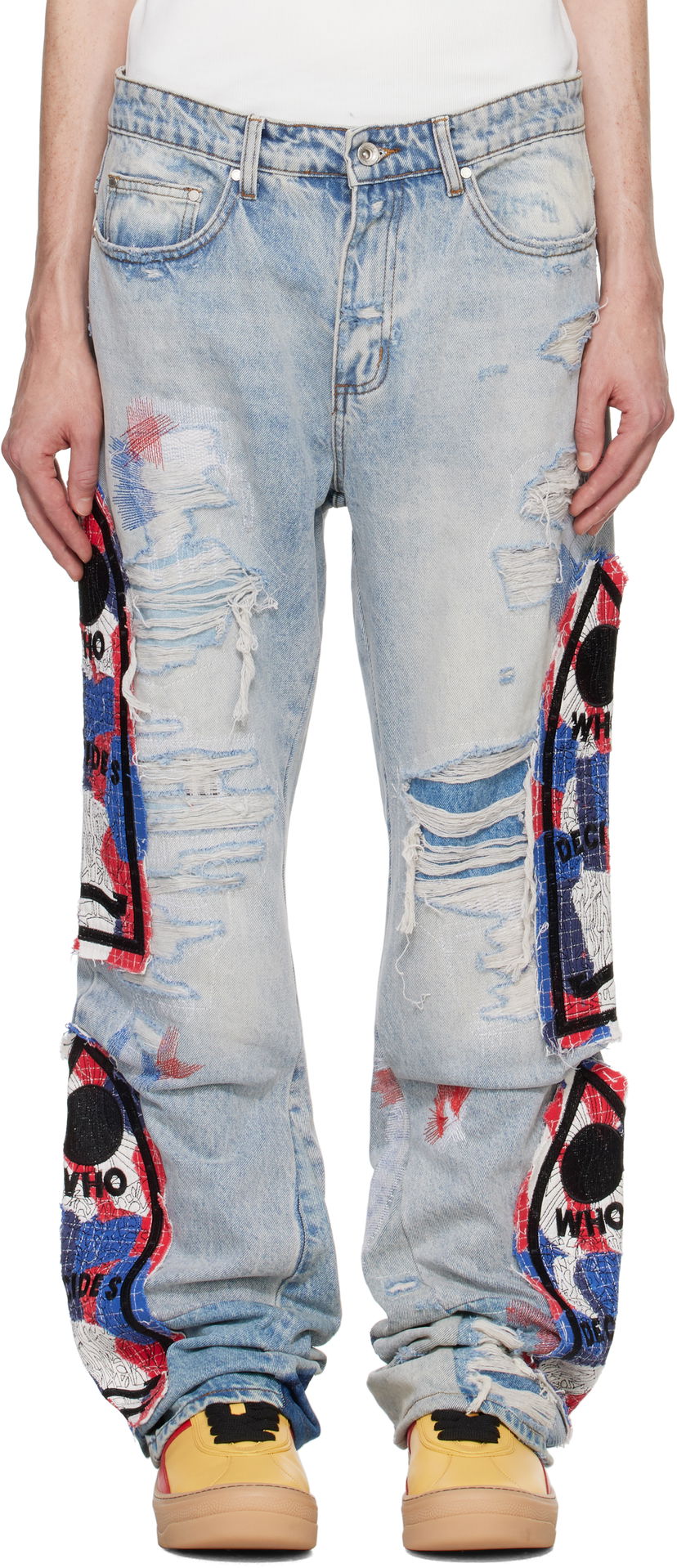 Jeans Who Decides War Glory Jeans Blå | 1120540030FW24