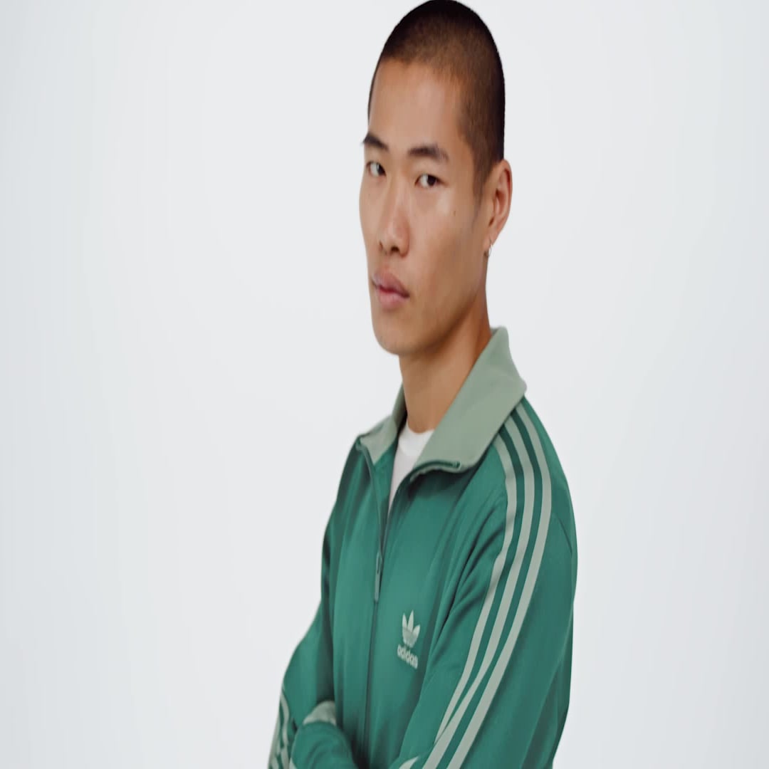 Sweatshirt adidas Performance Adicolor Classics Beckenbauer Track Jacket Grön | JP2520, 1