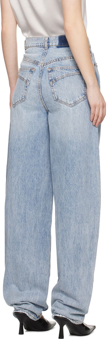 Jeans ZIMMERMANN Zimmermann Natura Oversize Barrel Jeans Blå | 9212PS241, 2