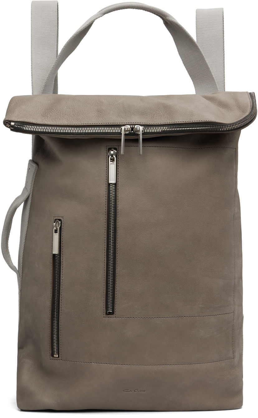 Ryggsäck Rick Owens Rick Owens Concordians Cargo Backpack Grå | RA02E0770 LBU