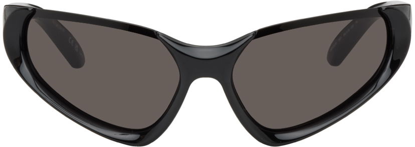 Solglasögon Balenciaga Black Xpander Svart | BB0202S-001