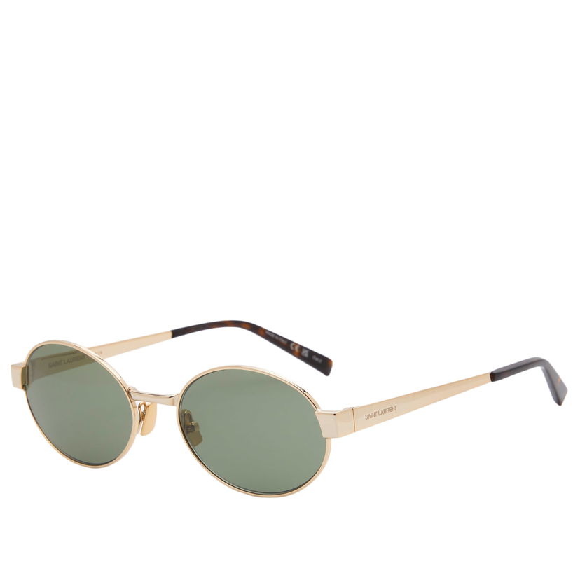Solglasögon Saint Laurent Saint Laurent SL 692 Oval Sunglasses Metallisk | SL-692-003