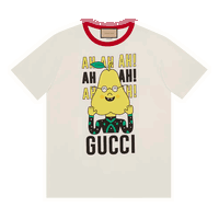 Pear Print Cotton T-Shirt