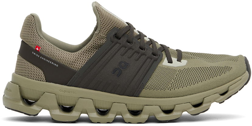 Kläder On Running On Khaki Cloudswift 3 AD Sneakers Grå | 3MD10242562